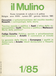 Copertina del fascicolo dell'articolo Ideali democratici e filosofia politica