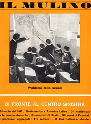 Copertina del fascicolo dell'articolo Strozzature del sistema scolastico